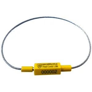 YELLOW CABLE SECURITY SEALS