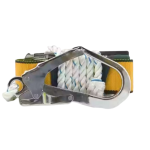 Safety Belt Nylon (Orange) with 1.5M Rope and 6" Hook