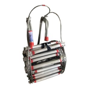 Fire Escape Steel Ladder With Hook 5M = 16 Feet, 14 Rungs (Steps)