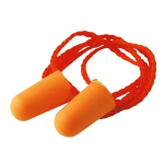 Earplug With Orange String, Soft Sponge, Orange Ear Insert
