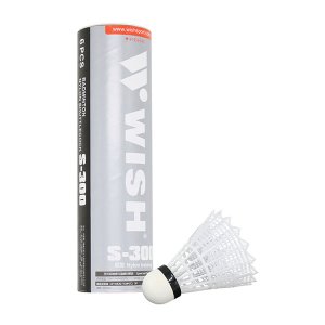 Wish S-300 Shuttlecock Plastic With Bottom Cock