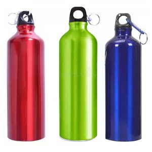 Water Bottle With Fancy Lid Aluminium 750ml