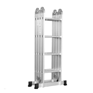 Aluminum Multipurpose Ladder 4*4 Step With Small Hinges