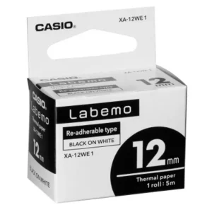 Casio XA-12 Labemo Printer Label Tape
