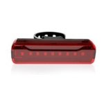 Rechargeable LED Bike Tail Lamp, Rectangle, USB Charging 9 Red LED, 5 Switch Mode
