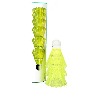 Super-K Nylon Shuttlecock 6Pcs/Can, Champion Yellow