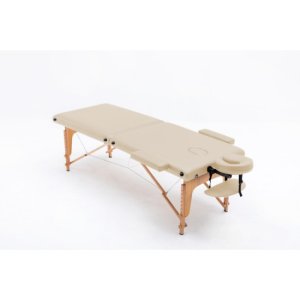 Two Section Beech Legs Massage Table