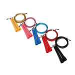 Adjustable Speed Jump Rope – 10FT Steel Cord
