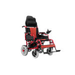 Electric Power Wheelchair With Manual Adjustable Reclining Backrest
