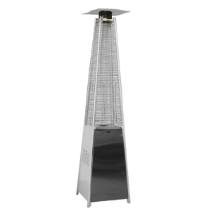 Pyramid Outdoor Patio Heater Silver Colour