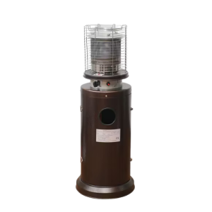 Humidify Area Patio Gas Heater Brown Colour