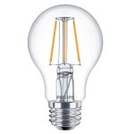 Philips LED Filament Lamp E27 WW A60 Clear