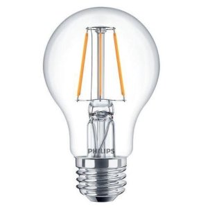 Philips LED Filament Lamp E27 WW A60 Clear