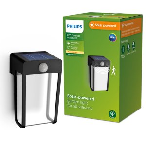 Philips Shroud SR LED Solar Wall Light 2.3W 827