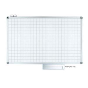 Magnetic Whiteboards with Grid Line
