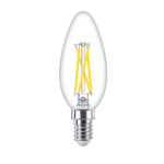 Philips LED Filament Candle Lamp B35 2.5W-25W E14 WW Clear Dimmable