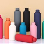 Skin-feel 500ml Stainless Steel Vacuum-Insulated Water Bottle