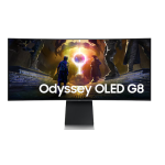 Samsung Odyssey OLED G8 34-inch G85SD LS34DG852SMXUE – 4K UHD Curved Gaming Monitor