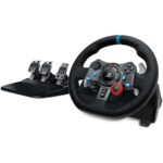 Logitech G29 Driving Force Racing Wheel-Realistic PS5, PS4 & PC Racing Controller