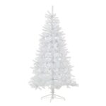 White PVC Christmas Tree 1389 Tips, 240cm