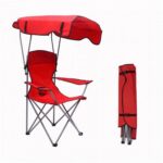 Folding Chair With Top Cover 50x50x90/120cm, Steel Pole