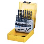 DeWalt DT5913-QZ Drill Bit H.S.S-R 1-10mm 19pc Set
