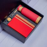 Woodbase Side Gift Set | Elegant Kenyan Desk Gift